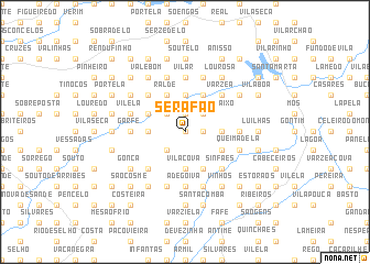 map of Serafão