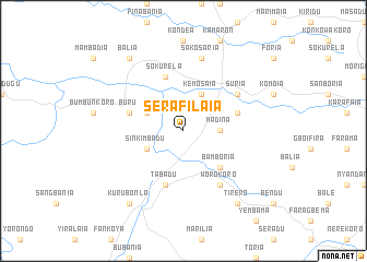 map of Serafilaia