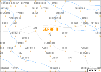 map of Serafin