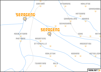 map of Serageng