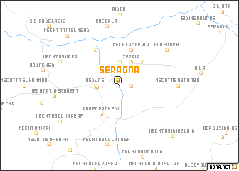 map of Seragna