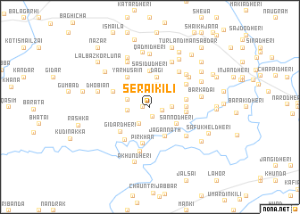 map of Serai Kili