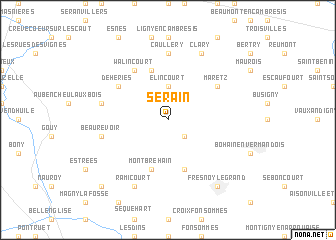 map of Serain