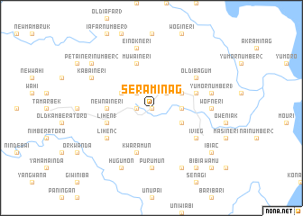 map of Seraminag