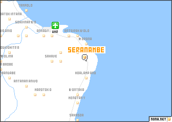 map of Seranambe