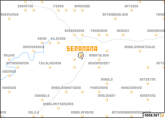 map of Seranana