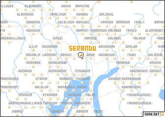 map of Serandu