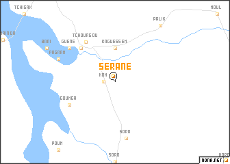 map of Sérane