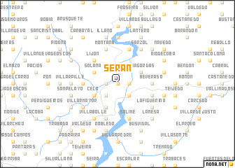 map of Serán