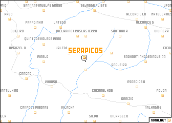 map of Serapicos