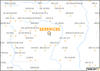 map of Serapicos