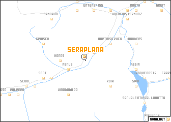 map of Seraplana