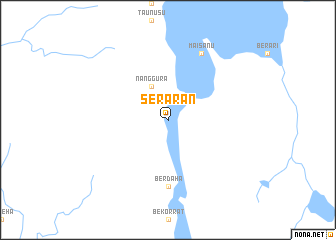 map of Seraran