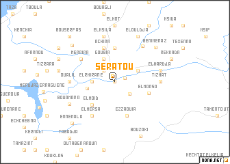 map of Seratou