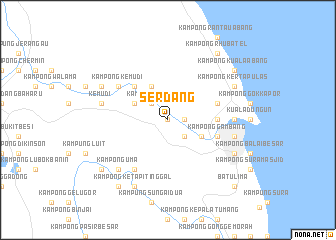 Serdang (Malaysia) map - nona.net