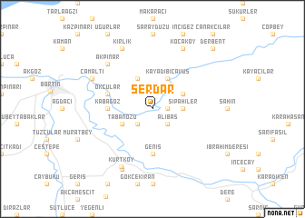 map of Serdar