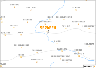 map of Serdezh