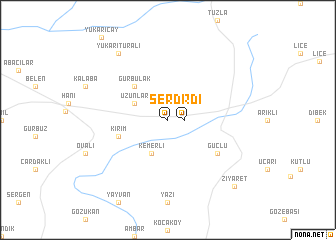 map of Serdi