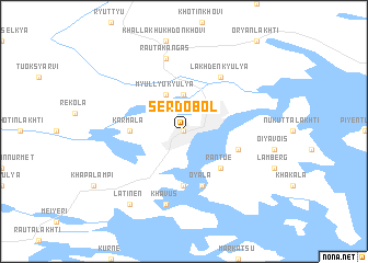 map of Serdobol\