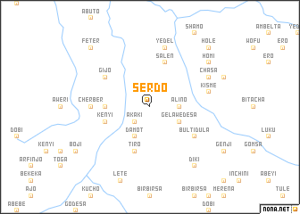 map of Sērdo