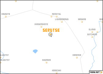 map of Serdtse