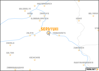 map of Serdyuki