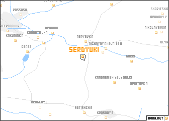 map of Serdyuki