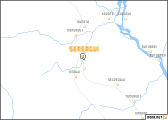map of Séréagui