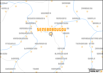 map of Sérébabougou