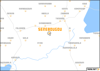 map of Sérébougou
