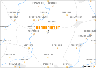 map of Serebrintsy