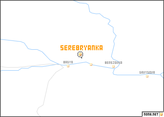 map of Serebryanka