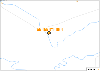 map of Serebryanka