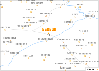 map of Sereda