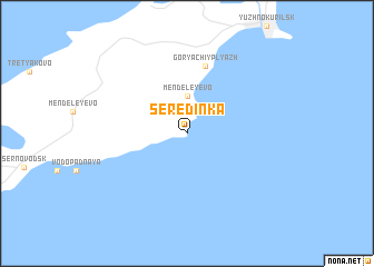 map of (( Seredinka ))