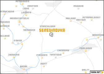 map of Seredinovka