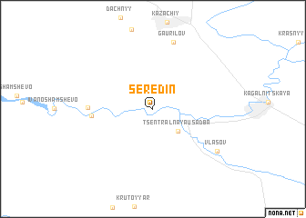 map of Seredin