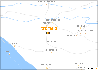 map of Seredka