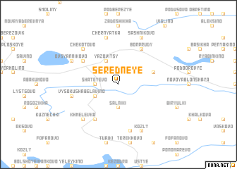 map of Seredneye