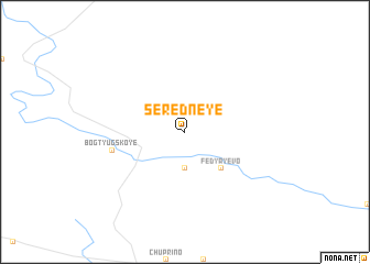 map of Seredneye