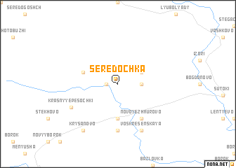 map of Serëdochka