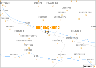 map of Seredokhino