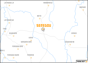 map of Seredou