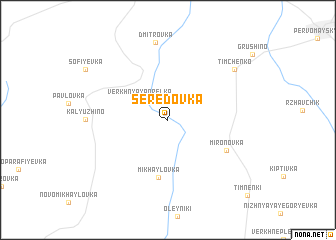 map of Seredovka