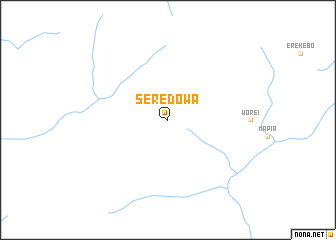 map of Seredowa