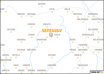 map of Seredugu