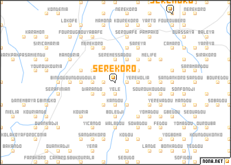 map of Sérékoro