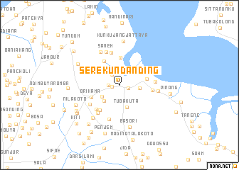 map of Sere Kunda NDing