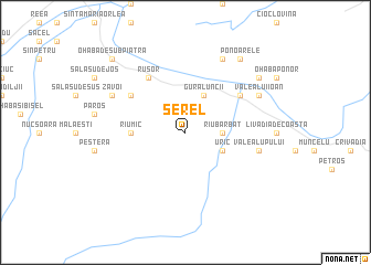 map of Şerel