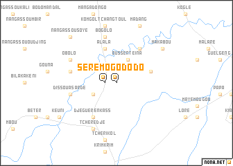 map of Serem Ogodo